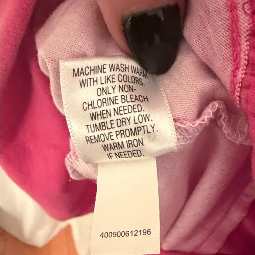 So Wear It Declare It Pink and White Strapless Dress - Picture 5 of 7